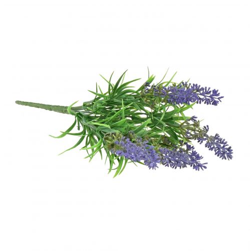 položky Umělá levandule Dekorativní levandulové větve Pick Purple 33cm 4ks