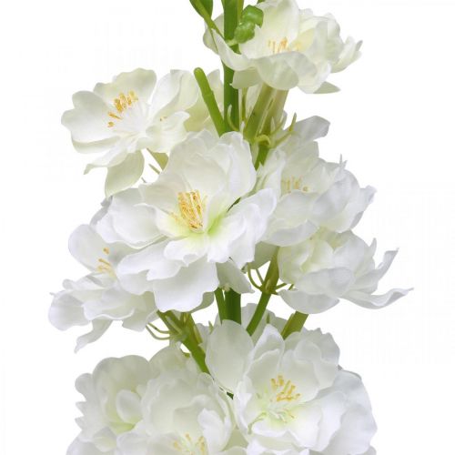 Levkoje Bílá umělá květina Umělá stonková květina 78cm