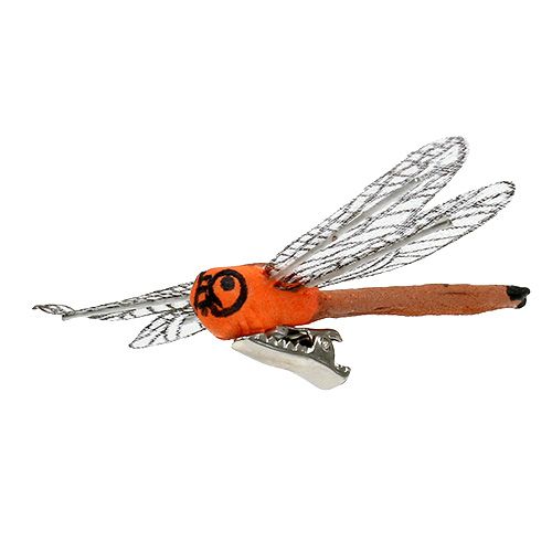 Floristik24 Vážky na klipu 6,5cm x 8,5cm 12ks