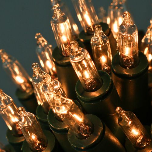 Floristik24 Světelný řetěz mini 20 3m na vnitřek zelená, teplá bílá