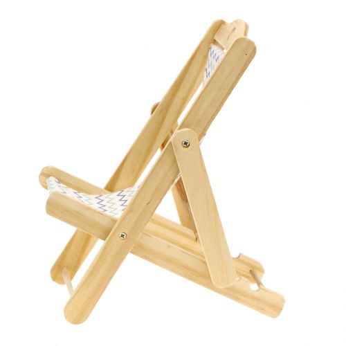 Floristik24 Deco lehátko cik-cak vzor V15cm 3ks