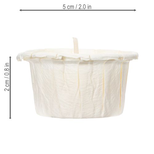 položky Čajové svíčky v papírovém obalu pro slavnostní příležitosti a příjemné chvíle Light One 4cm 50ks