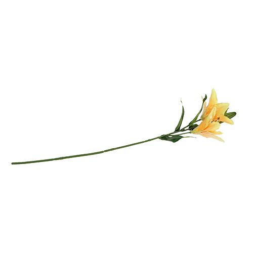 Floristik24 Umělá lilie oranžová L66cm 1ks