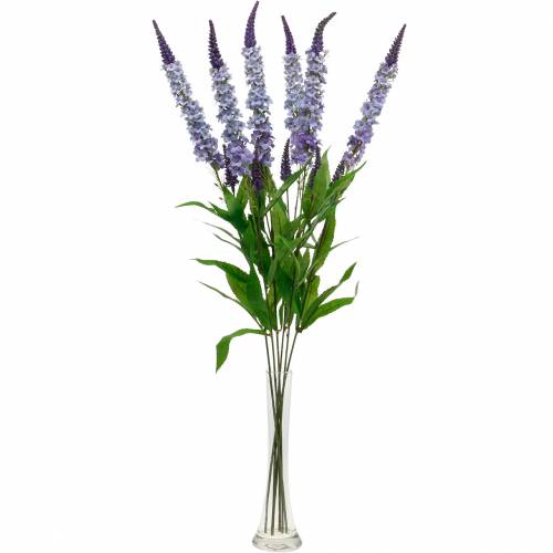 Floristik24 Buddleia, motýl šeřík, umělá větvička lilie, hedvábný květ 6ks