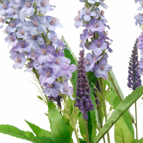 Floristik24 Buddleia, motýl šeřík, umělá větvička lilie, hedvábný květ 6ks