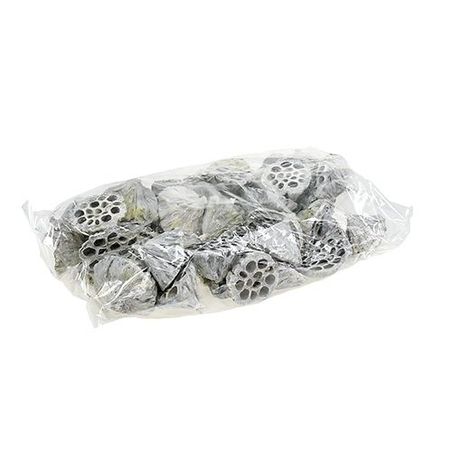 položky Lotus Natural Deco Lotosová žárovka bílá praná 6-8cm 50 ks