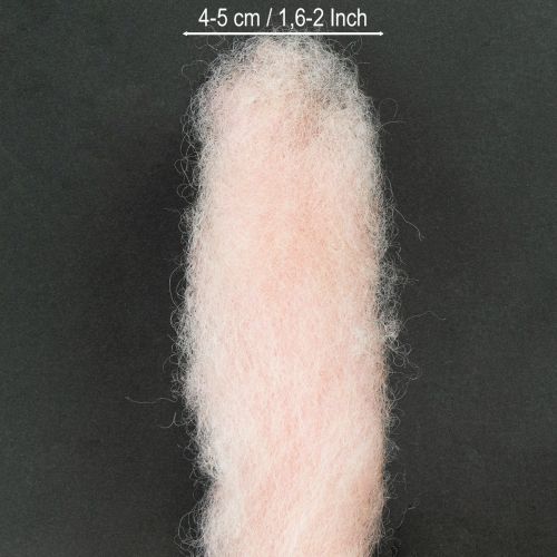 položky Vlna Lunte růžová Lunte přírodní vlna voděodolná stálobarevná 5 cm 10 m