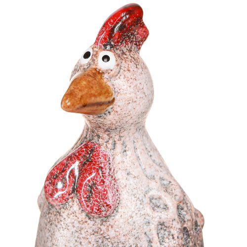 položky Legrační dekorativní kuře keramická dekorativní figurka Velikonoce 10,5cm 4 kusy