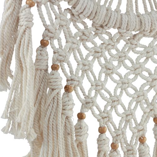 položky Macrame lapač snů krémová nástěnná dekorace 29×72cm