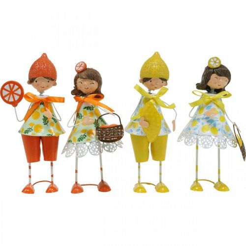 položky Drobné ovoce, letní dekorace, figurky citrony pomeranče V17/18cm 4ks