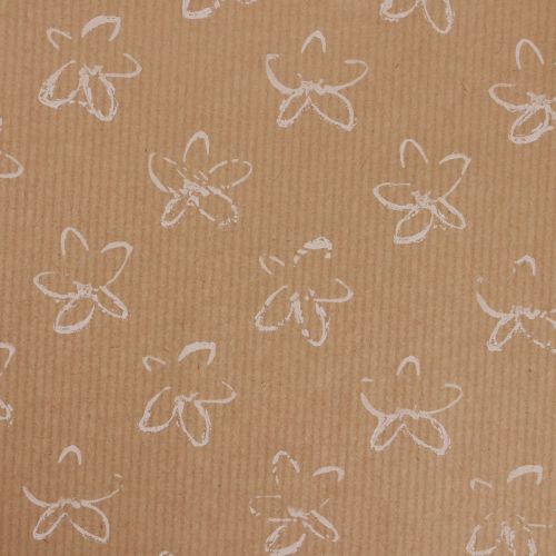 položky Manžetový papír hedvábný papír přírodní květiny 25cm 100m
