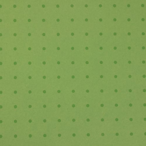 položky Manžetový papír hedvábný papír zelené puntíky 25cm 100m