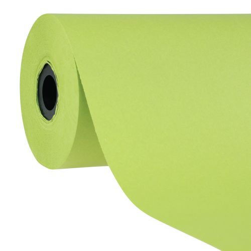 Manžetový papír široký hedvábný papír mechově zelený 37,5cm 100m