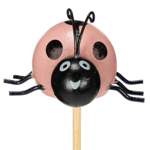 položky Dekorativní figurky berušky do květináčů a květinových aranžmá pro jarní dekoraci, 32 cm, 16 kusů