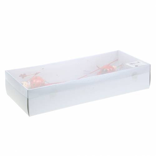 Floristik24 Deko zástrčka beruška kovová V35cm 3ks