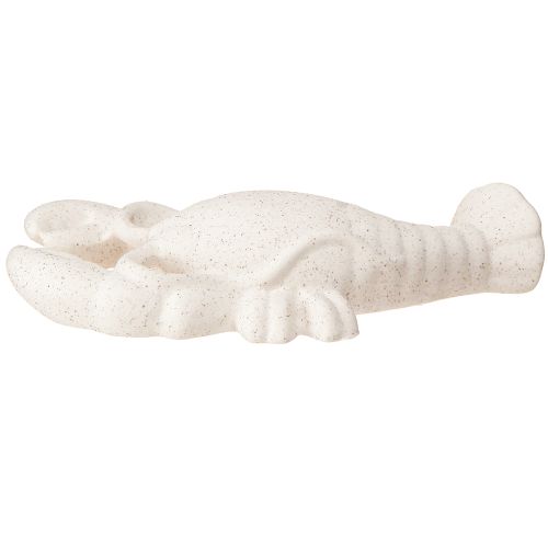 položky Námořní dekorace Figurka Keramický humr bílý 17,5×9×3cm