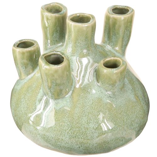 položky Námořní dekorační váza Coral Design Světle zelená Ø14,5cm H14cm