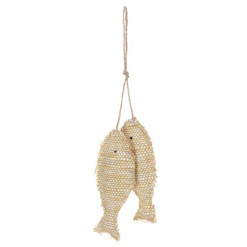 Námořní závěsná dekorace, ozdobná rybka k zavěšení, V32cm | Floristik24.cz