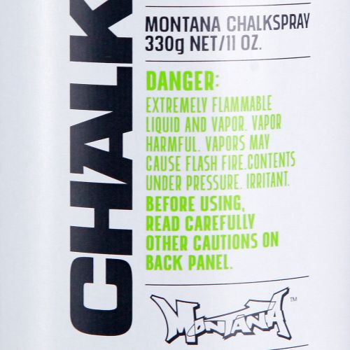 položky Popisovací sprej Chalk White Matt Montana 400ml