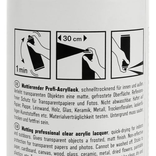 Floristik24 Matná profesionální akrylová barva ve spreji 400ml