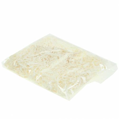 Floristik24 Morušová bavlna bělená 150g