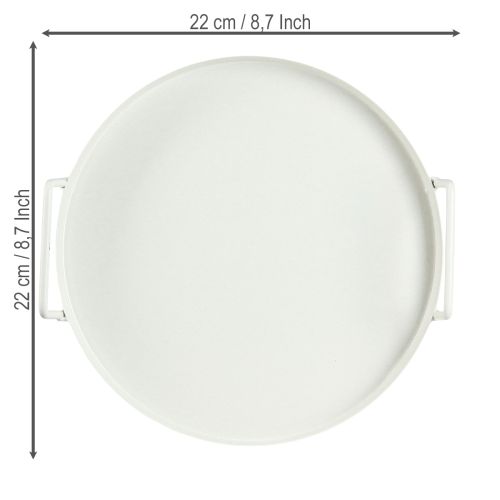 položky Tác s praktickými úchyty pro všestranné použití v domácnosti a gastronomii, 22 cm