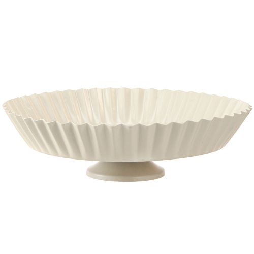 Kovový talíř šedý retro dekorativní talíř s podkladovým kovem Ø24cm 2 ks