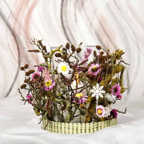 položky Kovové talíře na zdobení, dekorace na stůl, podnos na svíčky kulatý stříbrný, zelený shabby chic Ø14/16,5/19,5 cm V3,5 cm sada 3 ks