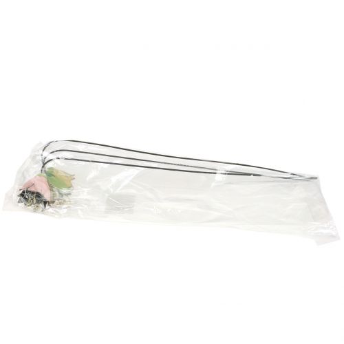 Floristik24 Květinová zátka kovový tulipán 34cm 3ks