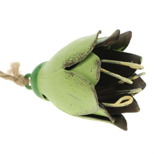 Floristik24 Deko věšák kovový květiny tulipán 6cm 3ks