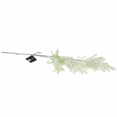 položky Dekorativní větvička mimóza green frost efekt 63cm