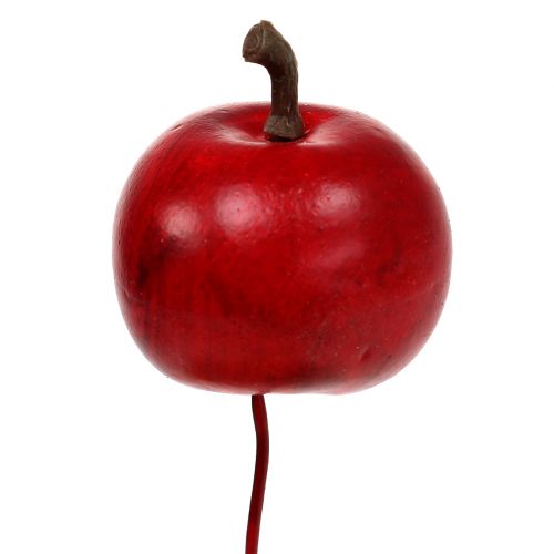 položky Mini jablka na drátě Ø3,5cm 48p