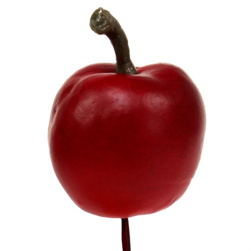 položky Mini jablko na drátě Ø2,5cm 48 ks