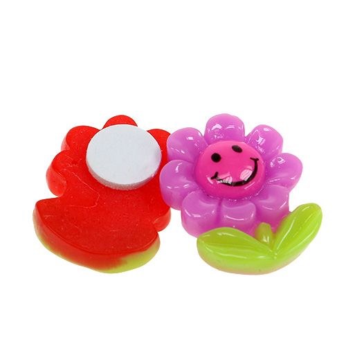 Floristik24 Mini květiny ke slepení 2cm 24 ks