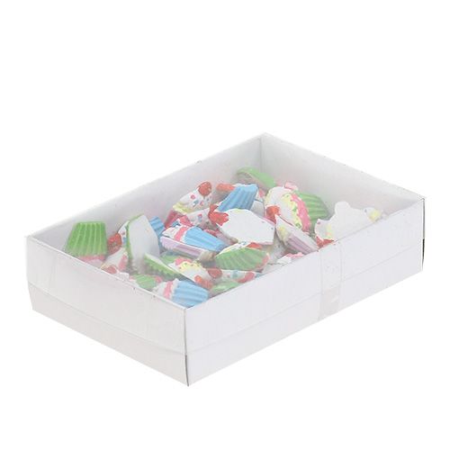 Floristik24 Mini cupcakes barevné 2,5cm 60ks