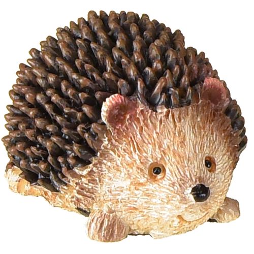 Floristik24 Mini dekorační figurky ježků podzimní ručně malované 4×2,5×2 cm 6 kusů