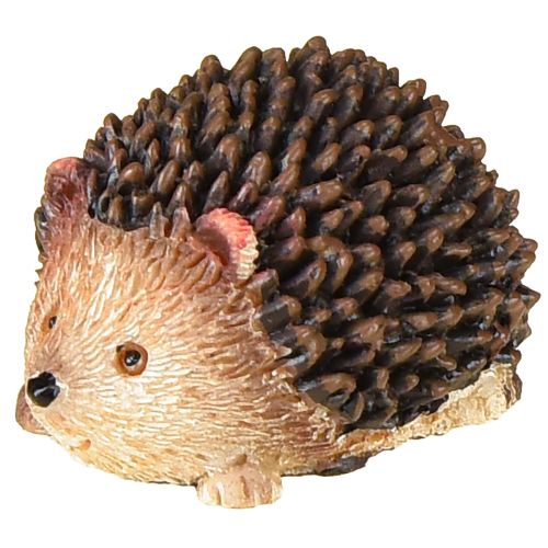 Floristik24 Mini dekorační figurky ježků podzimní ručně malované 4×2,5×2 cm 6 kusů