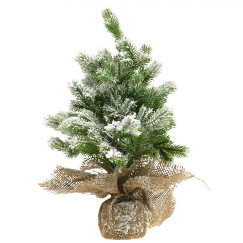 položky Mini vánoční stromeček v pytli zasněžený Ø25cm V42cm