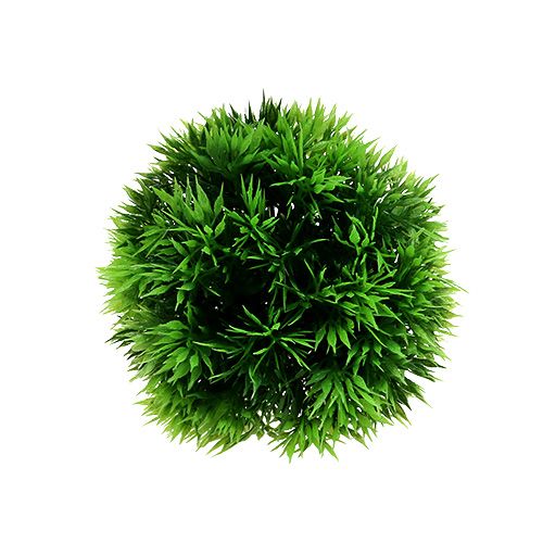 Floristik24 Míč mini tráva dekorativní míč zelený umělý Ø10cm 1ks