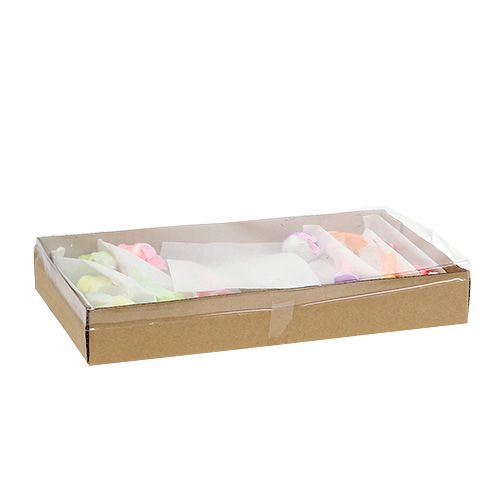 Floristik24 Mini ptáček různých barev 7cm 12ks