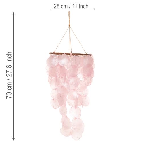 položky Dekorativní závěsná zvonkohra do obývacího pokoje a zahrady 70 cm