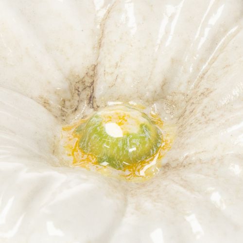 položky Keramická zahradní dekorace s motivem květu máku pro jarní zahradní design 32 cm 6 ks