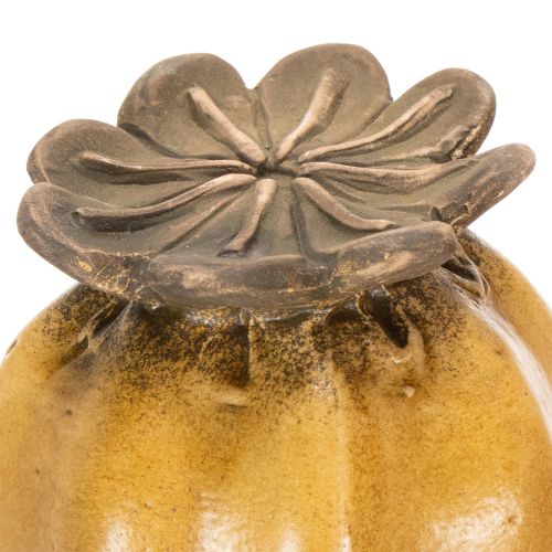 položky Zahradní kolík s makovíkem pro stylový design zahrady, záhonu nebo balkonu, 60 cm, 2 kusy