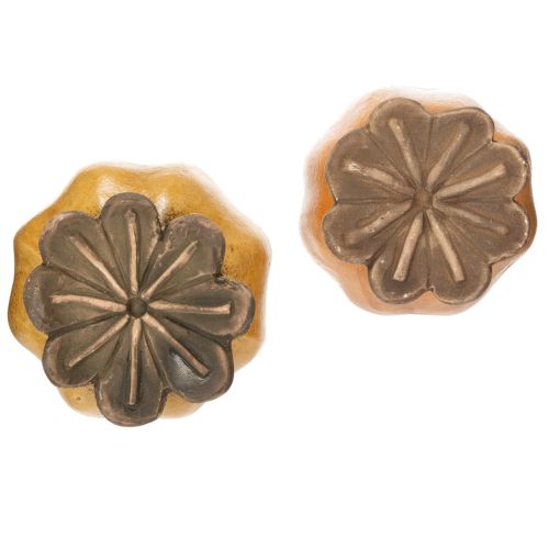 položky Zahradní kolík s makovíkem pro stylový design zahrady, záhonu nebo balkonu, 60 cm, 2 kusy