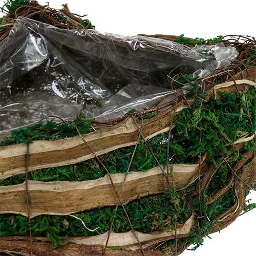 Floristik24 Mechové srdce na výsadbu D65cm Š28cm