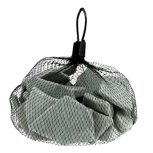 položky Mozaikové kamínky šedé v síťce mix 1kg