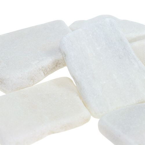 položky Mozaikové kamínky bílé mix 1kg