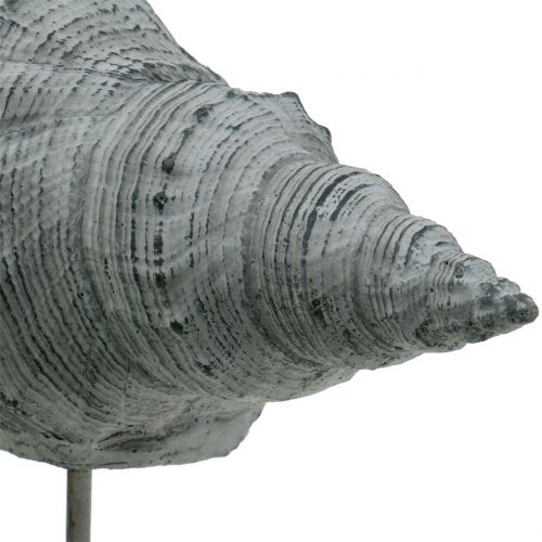Floristik24 Mušle na zahradní figurku na stojanu V30cm
