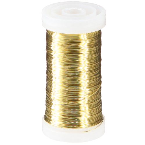 položky Myrtový drát zlatý 0,30mm 100g