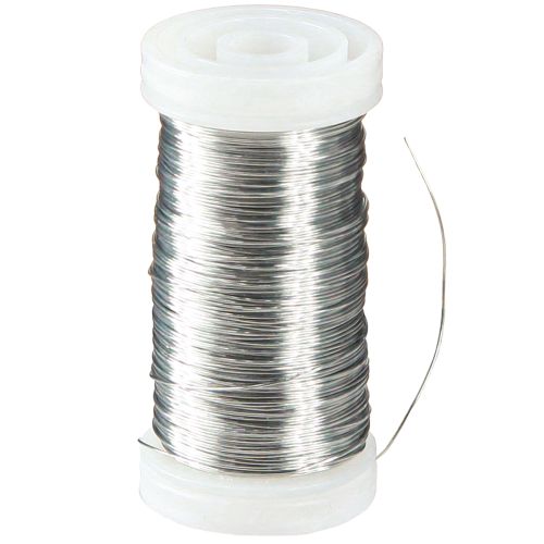 položky Myrtový drát stříbrný pozinkovaný 0,37mm 100g